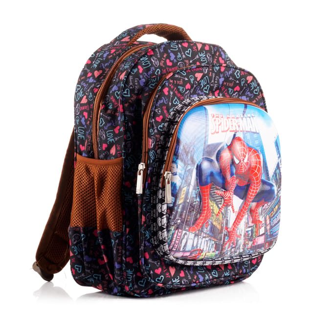 New 3D Spider Man School bag