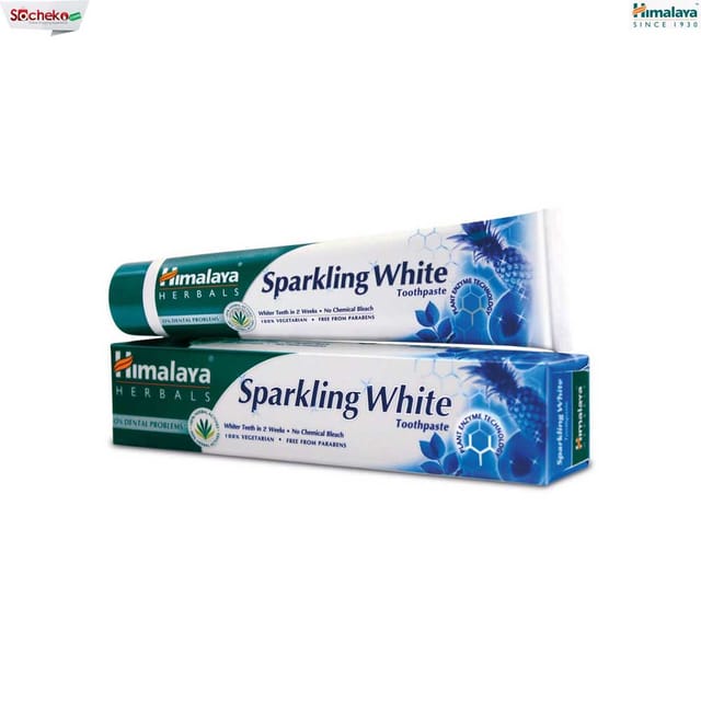 Himalaya Sparkling White Toothpaste 80Gm & 150gm