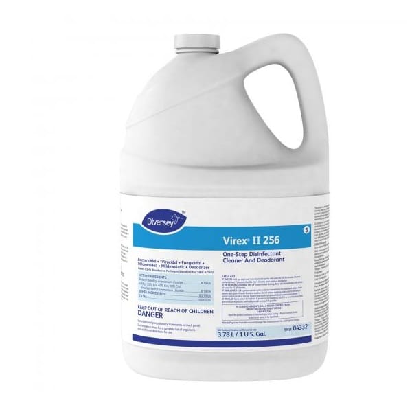 Diversey Virex II 256 Disinfectant Cleaner - 5LTR