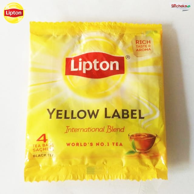 Lipton Yellow Label Black Tea (5 Pcs x 4)