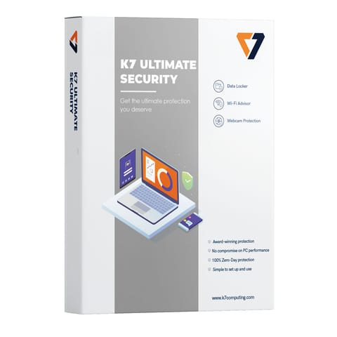 K7 Ultimate Security 1PC 3Year [Antivirus Software]