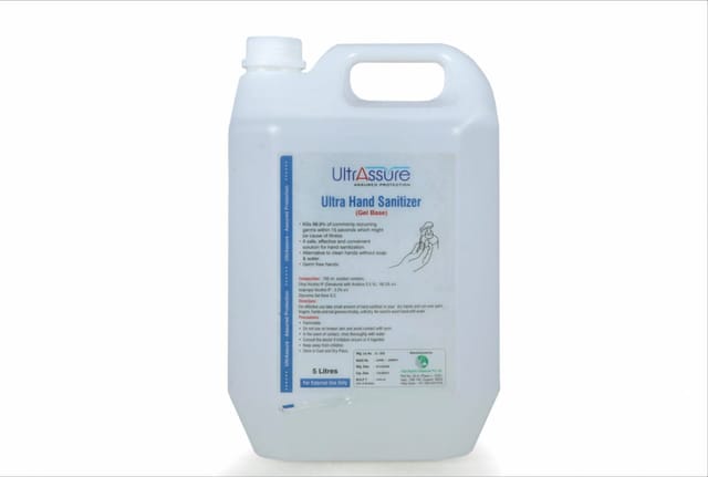 Ultra Assurer Ultra Hand Sanitizer Gel Based-5000ml