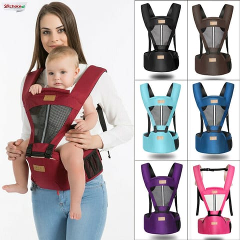 Baby Carrier Detachable Hip Seat (Color Assorted)