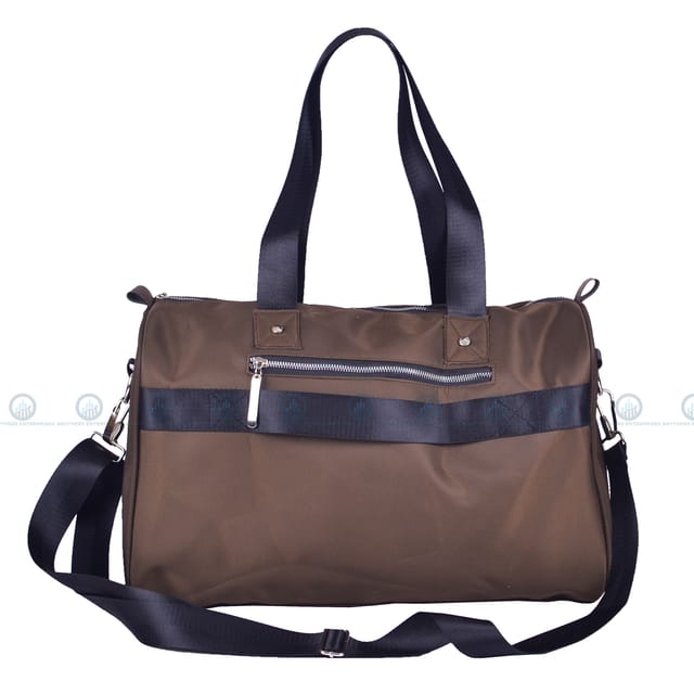 Coffee Sports Bag Unisex for Men and Women, Nylon, Stylish Gym Bag