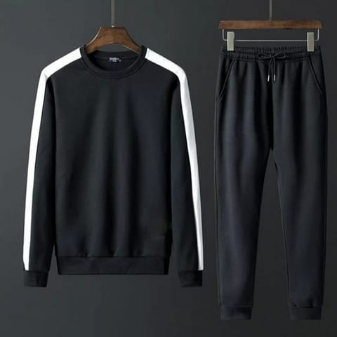 Sweatshirt & Trouser- Set of 2 (Black)