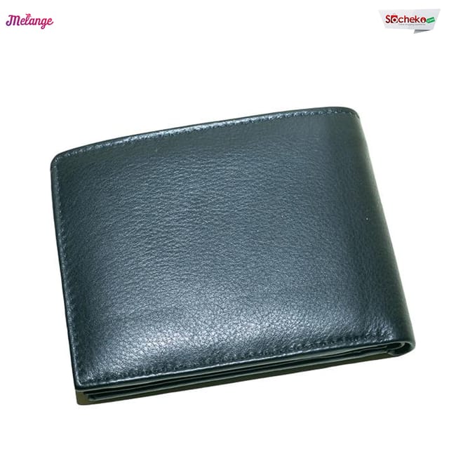 Melange Blues Leather Wallet