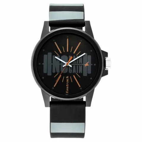 FASTFIT WATCH WITH BLACK DIAL