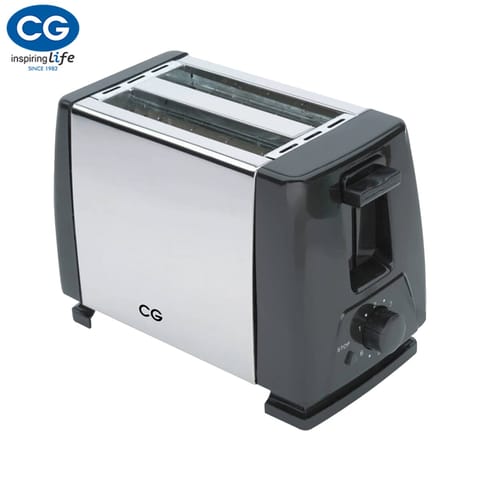 CG 2 Slice Stainless Steel Toaster