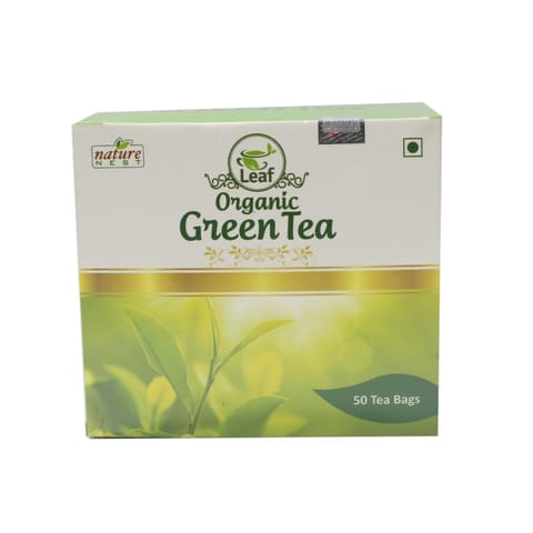 Nature Nest Organic Green Tea-50 Tea Bags (New Year Offer)