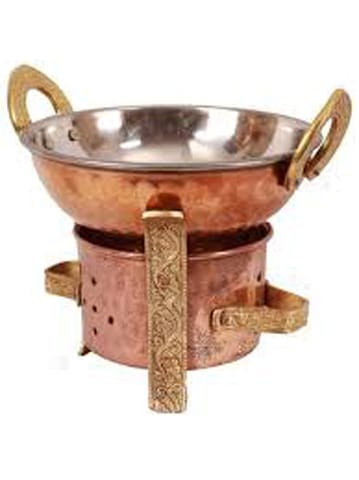 Copper SigriSmall  With  Kadai