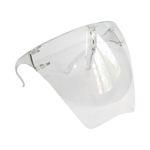 Transparent Full Face Shield Polycarbonate Glass