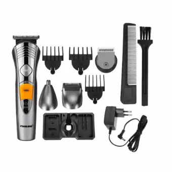 7 In 1 Men's Grooming Kit with Trimmer for Head Nose Hair Clipper Rechargeable Shaver Razor Electric Hair Trimmer