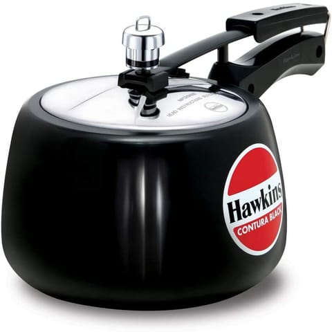 Hawkins HC35 Contura 3.5-Liter Pressure Cooker Small Aluminum