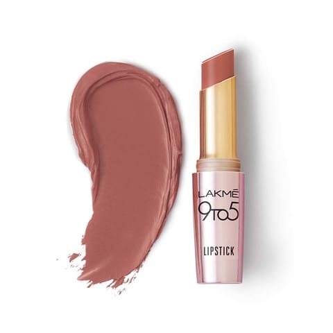 Lakme 9TO5 Primer + Matte Lip Color MP9 Nude Touch, 3.6 g