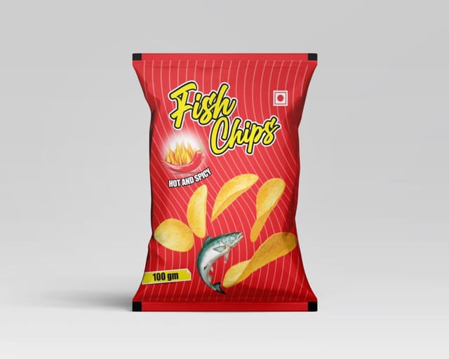 Fish Chips Spicy Nepali Product 100GM