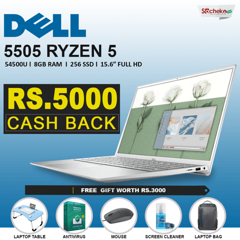 Dell 5505 Ryzen 5 54500U / 8 GB / 256 SSD / Windows 10 /15.6" FHD