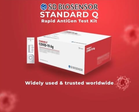 Covid 19 Antigen Test Kit Sd Biosensor Standard Q