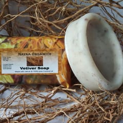 Nayaa Organics-Vettiver Soap-50 gms
