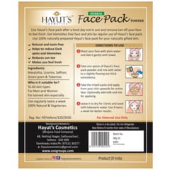 Hayut's Face Pack