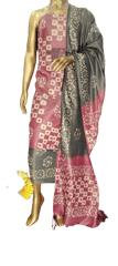 Niralya -  Khadi Cotton Silk with Batik Prints.