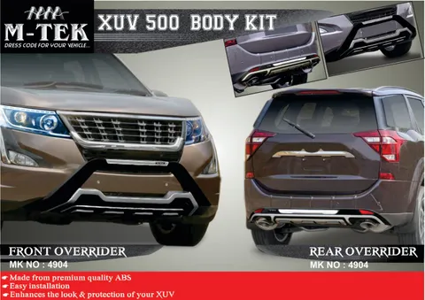 M-TEK ABS BODY KIT FOR MAHINDRA XUV 500 M-TEK ABS BODY KIT FOR MAHINDRA XUV 500