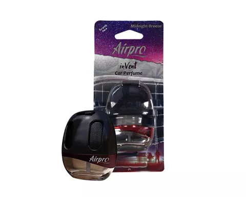 AIRPRO INVENT CAR PERFUME - MIDNIGHT BREEZE FRAGRANCE AIRPRO INVENT CAR PERFUME - MIDNIGHT BREEZE FRAGRANCE