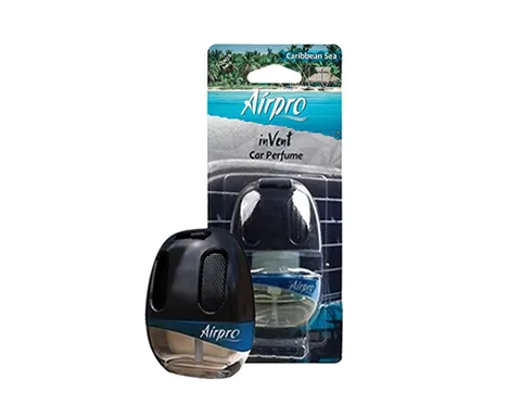 AIRPRO INVENT CAR PERFUME - CARRIBEAN SEA FRAGRANCE AIRPRO INVENT CAR PERFUME - CARRIBEAN SEA FRAGRANCE