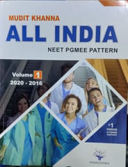 All India NEET Pgmee Pattern (Volume-1) (2020-2016) by Mudit Khanna