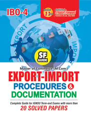 IBO-4 Export Import Procedures and Documentation