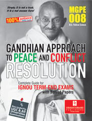 MGPE-008 Gandhian Approach to Peace and Conflict Resolution