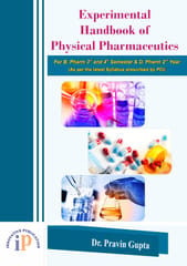 Experimental Handbook of Physical Pharmaceutics, First Edition, 2020, By Dr. Pravin Gupta