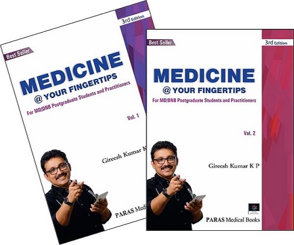 Medicine at Your Fingertips 3rd Edition 2021 (2 Volume Set) By Gireesh Kumar K P