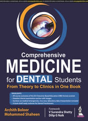 Comprehensive MEDICINE for Dental Students 1st Edition 2022 By Archith Boloor