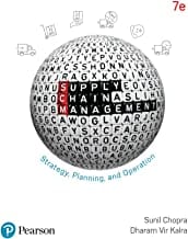 Supply Chain Management 7/Ed By Chopra S Publisher Pearson