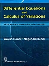 Differential Equations And Calculus Of Variations (Pb 2013) By Kumar R.