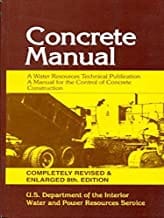 Concrete Manual (Pb 2001) By U.S.D.I.