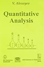 Quantitative Analysis (Pb 2005) By Alexeyev V. N