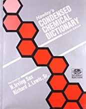 Hawleys Condensed Chemical Dictionary 11Ed (Hb 1990) By Sax