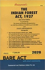 Forest Act 1927 Alongwith Forest (Conservation) Act 1980 And Rules 2003 By Bare act
