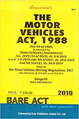 Motor Vehicles Act 1988 (As Amended Upto Date) By Bare act