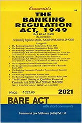 Banking Regulation Act 1949 With Allied Acts And Rules By Bare act