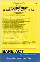 Environment (Protection) Act 1986 With Rules By Bare act