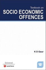 Textbook of Socio Economic Offences 2022 by K D Gaur