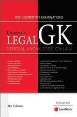Universals Legal GK (For Competitive Examinations) 31st Edition 2022 by Universals