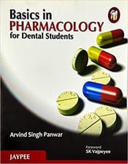 Basics In Pharmacology For Dental Students 1st Edition By Panwar