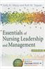 Essentials Of Nursing Leadership And Management 6th Edition By Weiss Sally A.