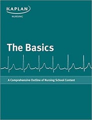 The Basics-A Comprehensive Outline Of Nursing School Content 1st Edition By Kaplan