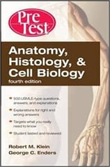 Pretest Anatomy Histology & Cell Biology 4th Edition By Klein