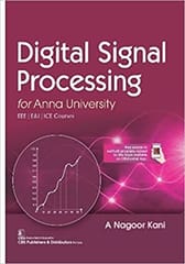 Digital Signal Processing for Anna University EEE |E&I |ICE Courses 2022 by A Nagoor Kani
