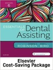 Essentials of Dental Assisting Text and Workbook Package 6ED 2020 By Robinson